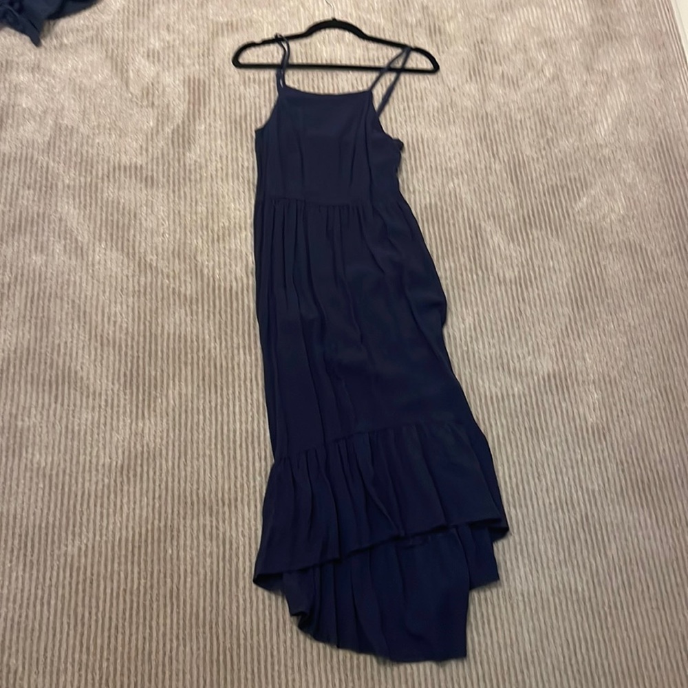 Long blue dress from Anel